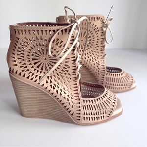 Jeffrey Campbell Rodillo 4" Wedge Sandals Size 8.5 NWOT